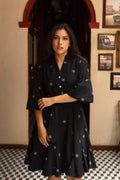 VESTIDO COLONIAL NEGRO